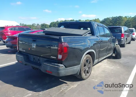 2017 Honda Ridgeline Black Edition из США, поврежденный, VIN 5FPYK3F84HB022857